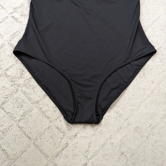 Everlane Swimsuit Women's XXL Black One-Piece Square Neck Padded Cups - Picture 3 of 9